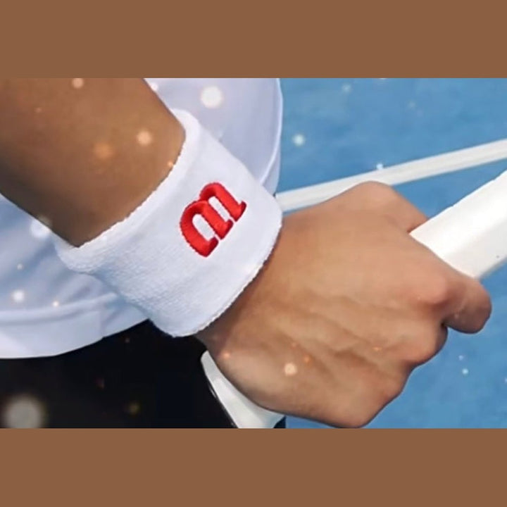 Wilson WRZ1260 Tennis Squash Absorbent  Wristband Sweatband