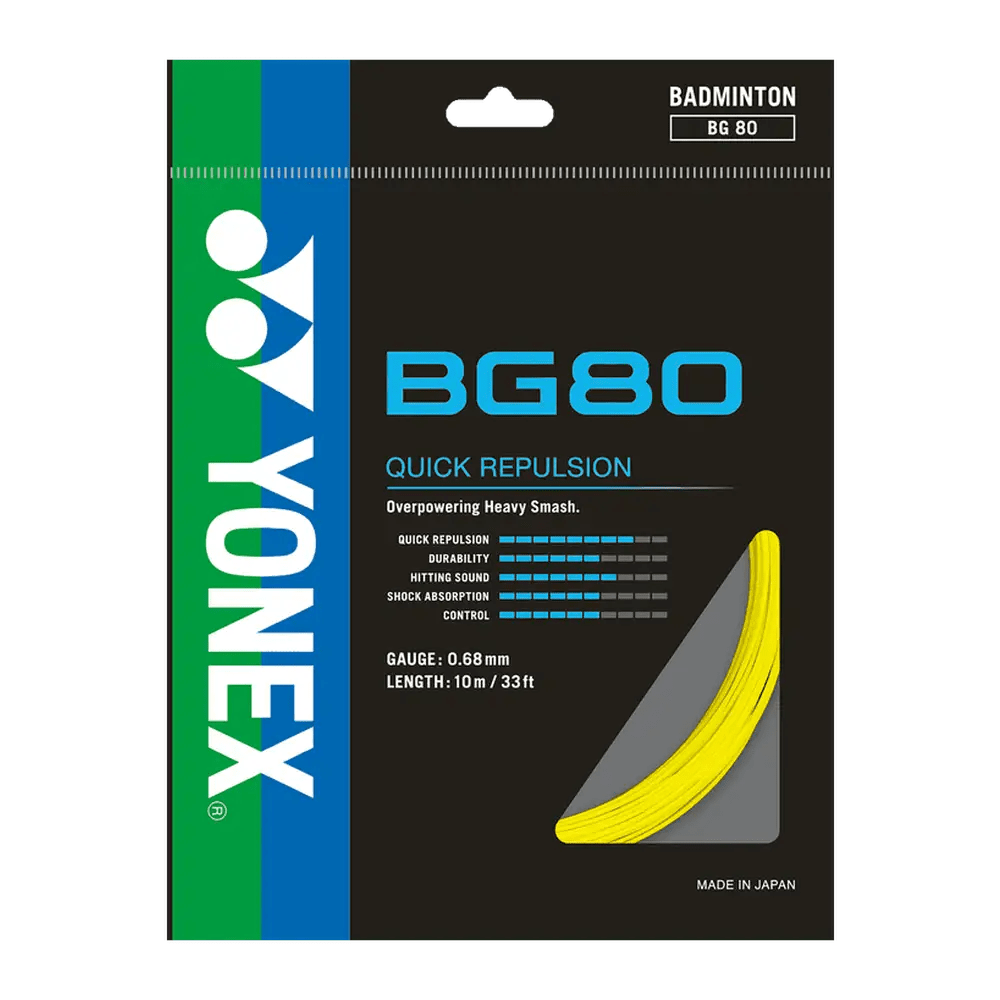 YONEX BG80 Badminton Stringing Service