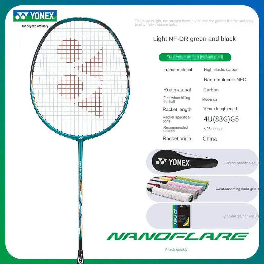 YONEX NF-8SGE Badminton Rackets 83g max 26lbs