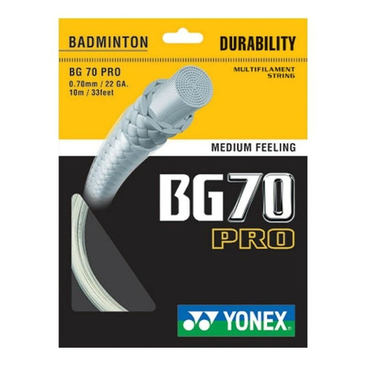 Yonex BG70 Pro Badminton Stringing Service