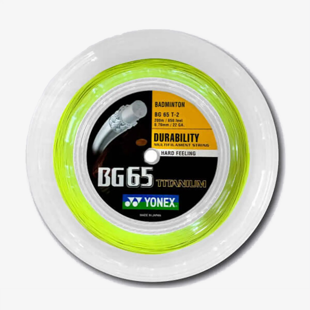 Yonex BG 65 Ti 200m Badminton String