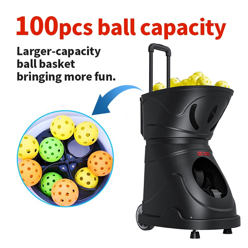 SIBOASI pickleball training machine with both APP control and remote control C2401A