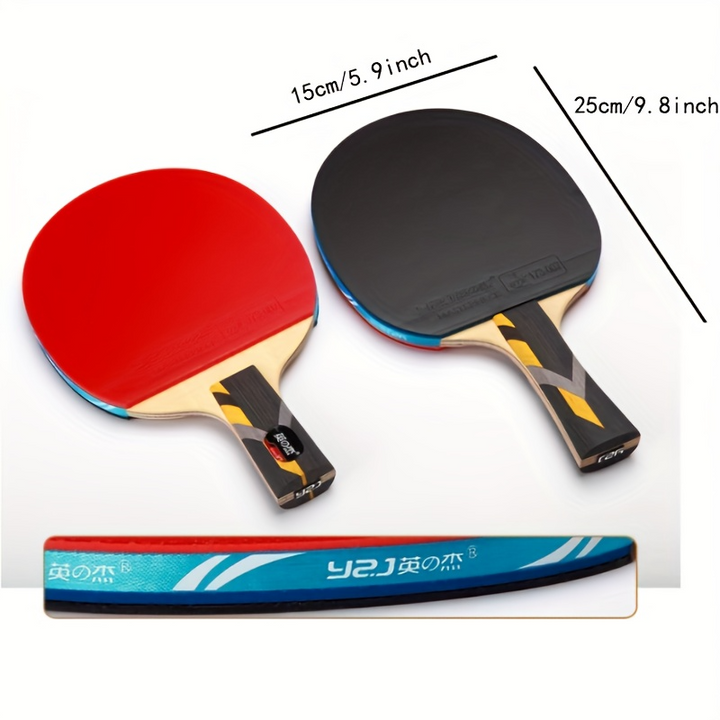 Yingzhijie Ping Pong Racket Professional Single Racket Four Star Racket Table Tennis Set Four Star To Nine Star Professional Grade Table Tennis Racket