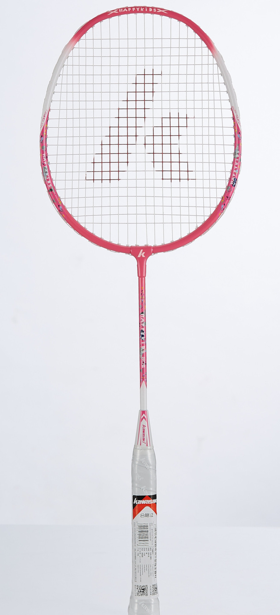 Kawasaki Happy Kids Badminton Racket Set Model 605. pink/yellow