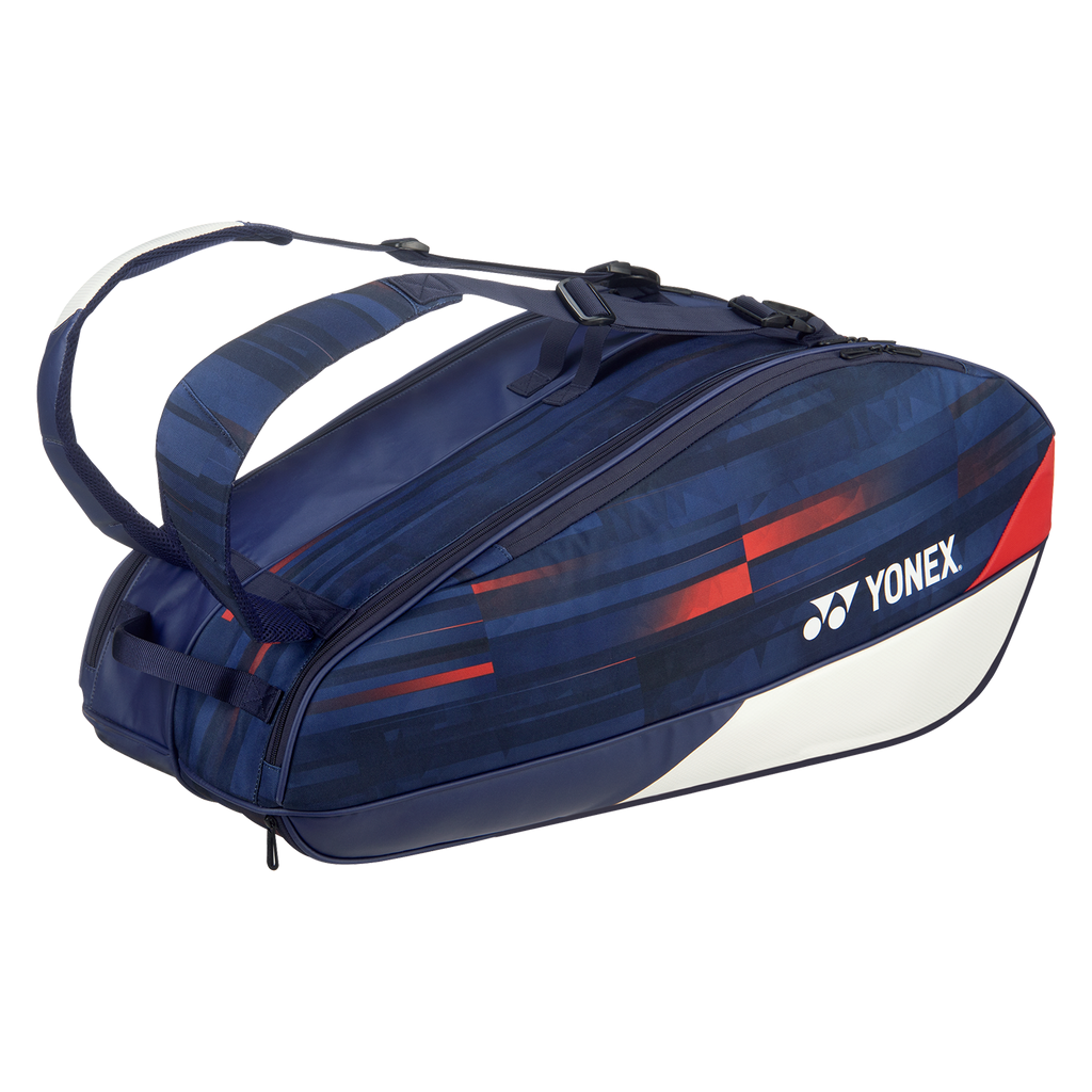 Yonex Limited Pro Racquet Bag-BA26PAEX (6 PCS) [White/Navy/Red]