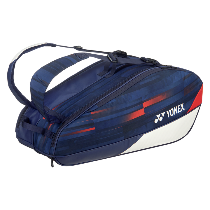 Yonex Limited Pro Racquet Bag-BA26PAEX (6 PCS) [White/Navy/Red]