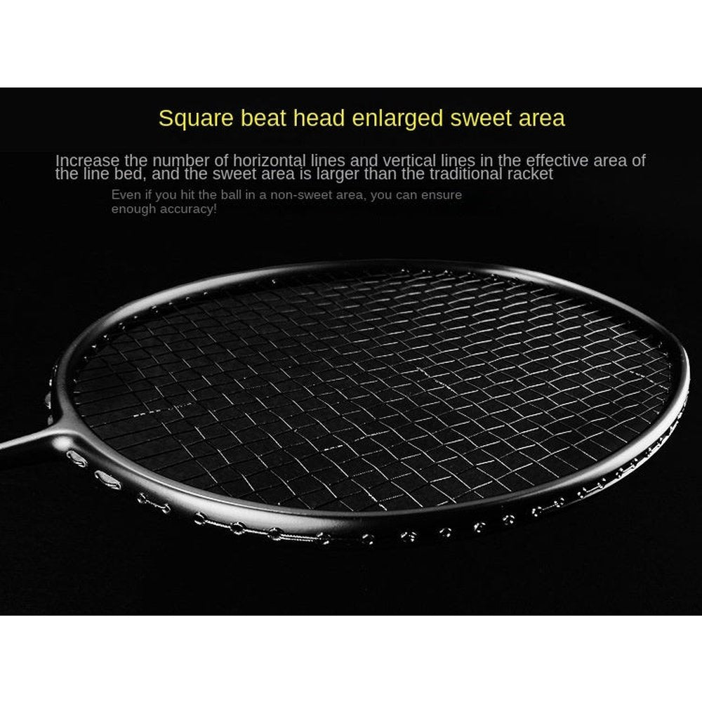 KEYACE Badminton Overweight Trainer Practice Professional Training Racket （180g-200g）