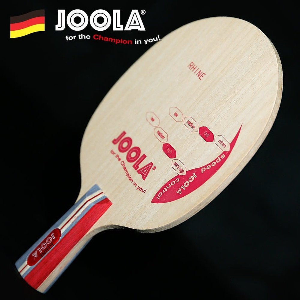 JOOLA Rhine Table Tennis Blade (5 Ply Wood, Allround) Original JOOLA Racket Ping Pong Bat / Paddle