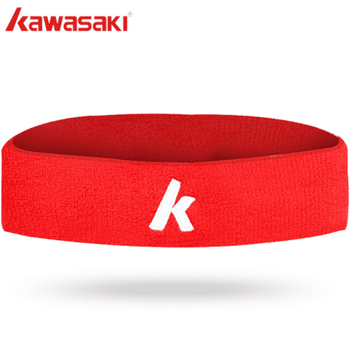 Kawasaki Cotton Headband Sweatbands Sweat Band Head Band For Tennis Badminton