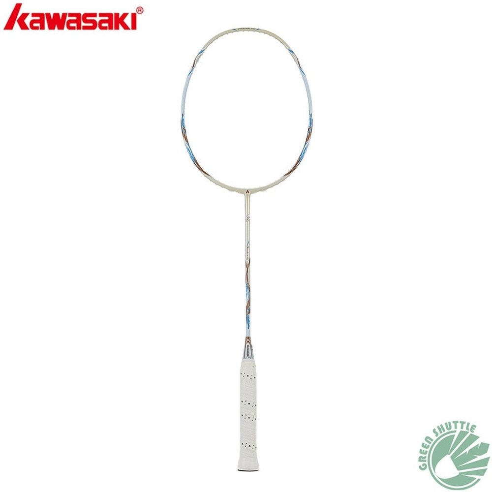 Kawasaki l Porcelain Q7 Lite Badminton Racket 83g max30lbs with gift box