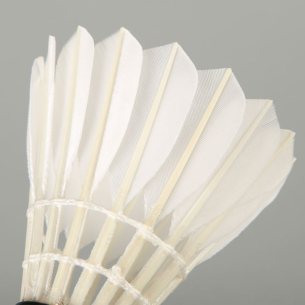 LINGMEI 70 Badminton Shuttlecocks Goose Feather (Competition）