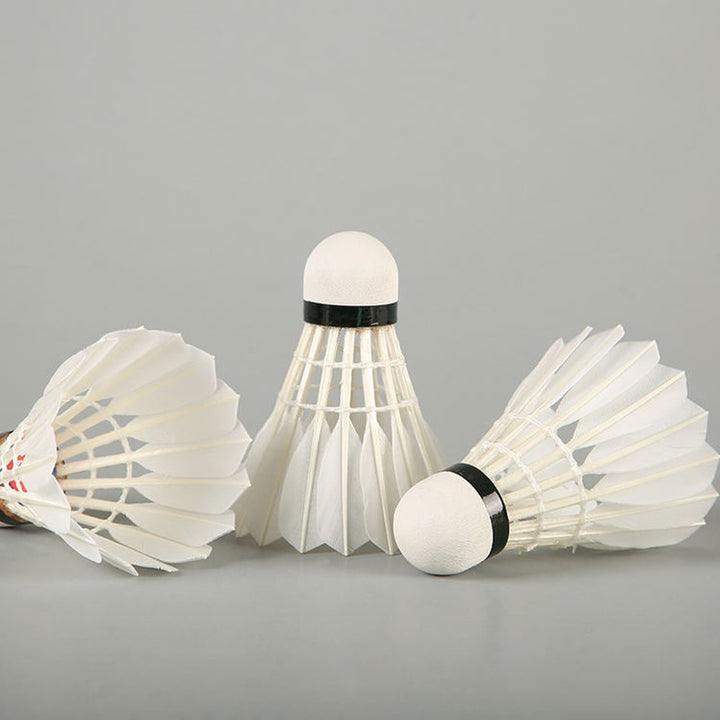 LINGMEI 70 Badminton Shuttlecocks Goose Feather (Competition）