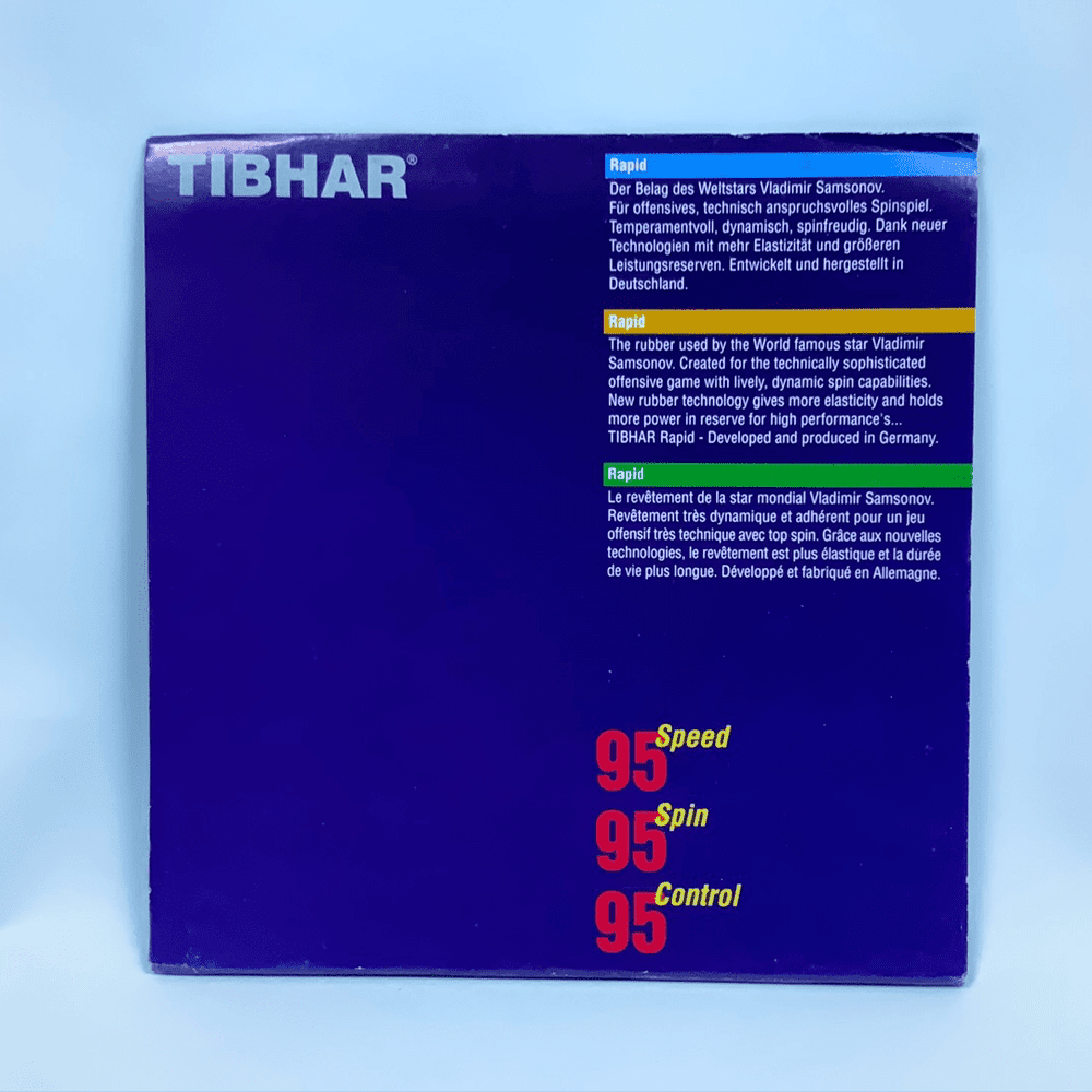 Tibhar Rapid table tennis rubber