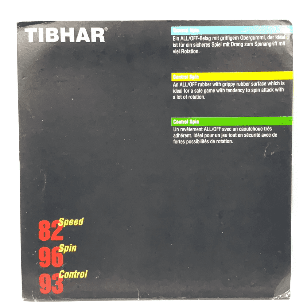 Tibhar Vari Spin table tennis rubber