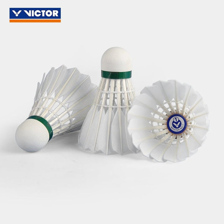 VICTOR Master No1 Badminton Shuttlecocks Feather 77/78